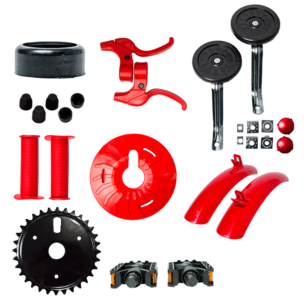 Kit Completo 16 Masculino Vermelho