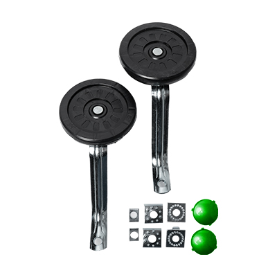 Rodas Laterais Verdes